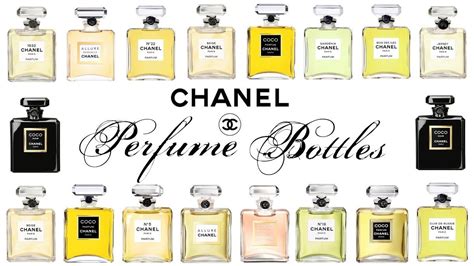 alle chanel parfums